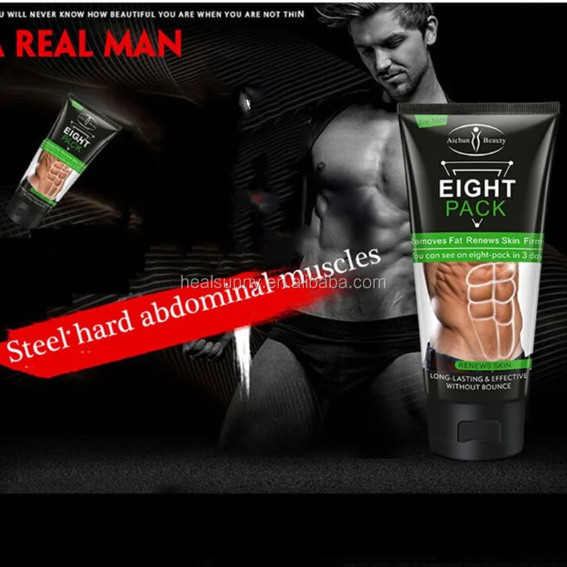 

Men Abdominal Muscle Cream Men Strong Anti Cellulite Fat Burning Cream Slimming Gel Weight Loss Product Belly Muscle Tightening, White