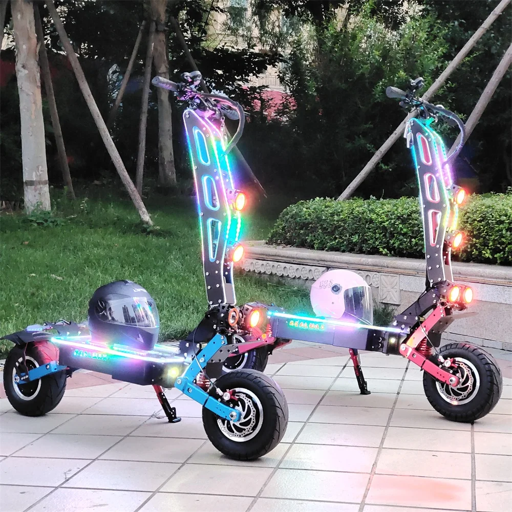 

REALMAX fast off road ST13 foldable 8000W 13inch 60V dual motor electric adults scooter