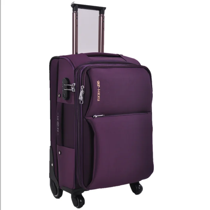 

HIHO Dropshipping 600D Polyester Luggage Set 20 24 28inch Trolley Travel Suitcase Oxford Luggage Set, As picture
