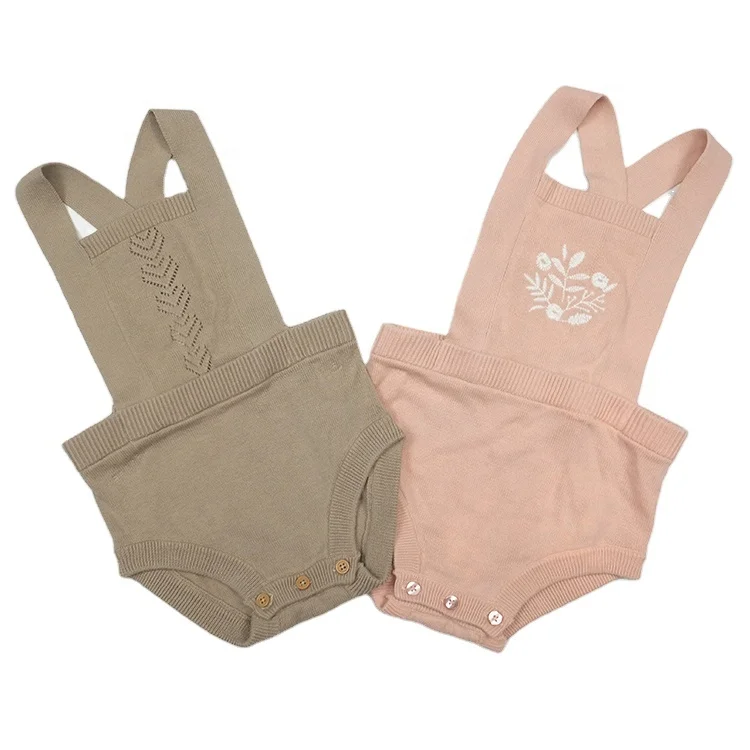 

Infant Hollowed Out Sweaters Kids Braces Rompers Baby Boys Girls Knitwear, Customized color