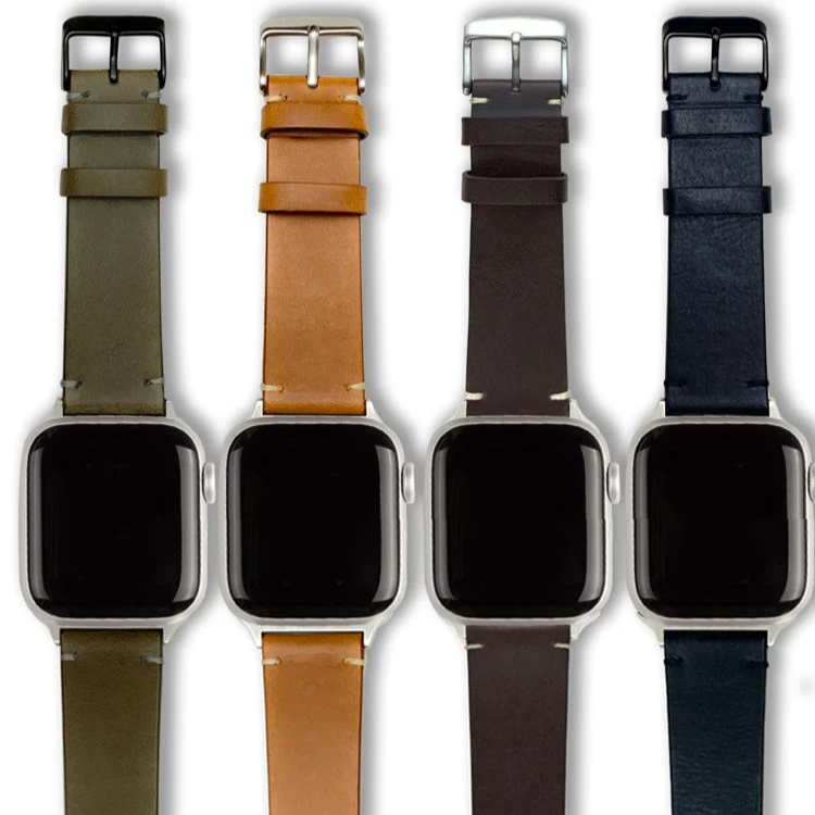 

Compatible with Apple Watch Band 38mm 40mm 42mm 44mm Oil Wax Leather iWatch Band/Strap for Apple Watch Series 5 4 3 2 1