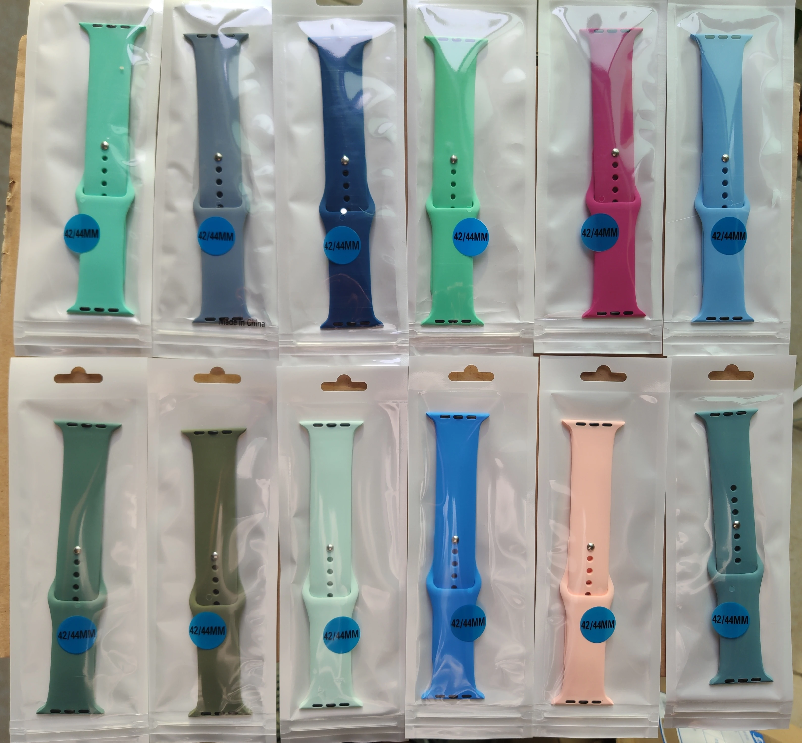 

Sports smart watch color silicone r ubber bracelet watchband replacement band, Multiple options