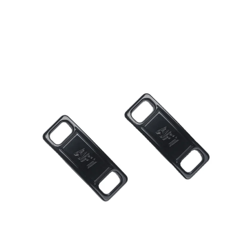 

AF1 metal lace locks in gold silver and black color, Black,gold, silver
