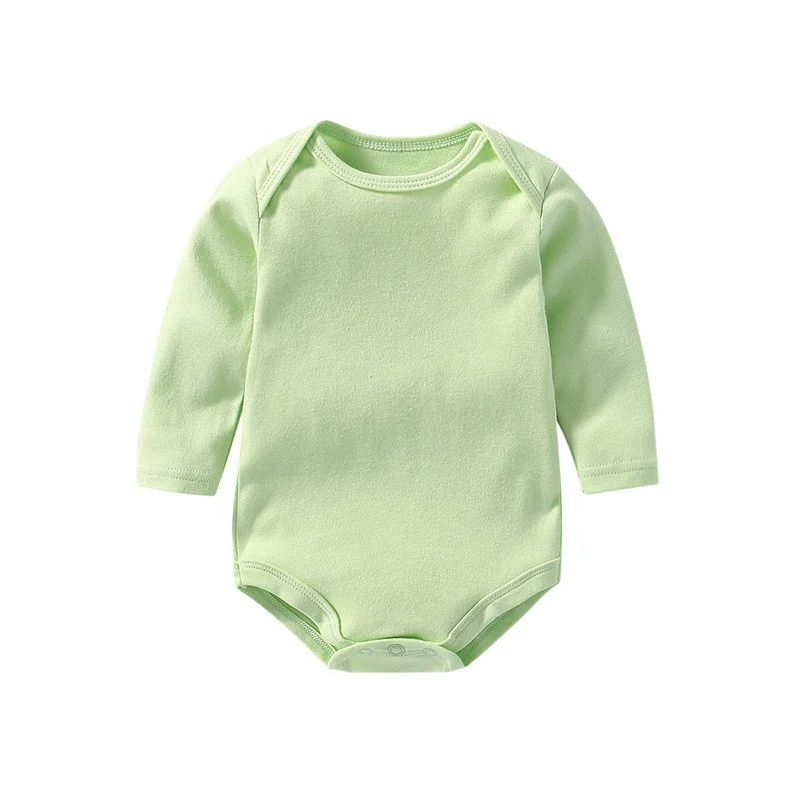 
High quality long sleeve newborn baby clothes girl boy romper baby romper 