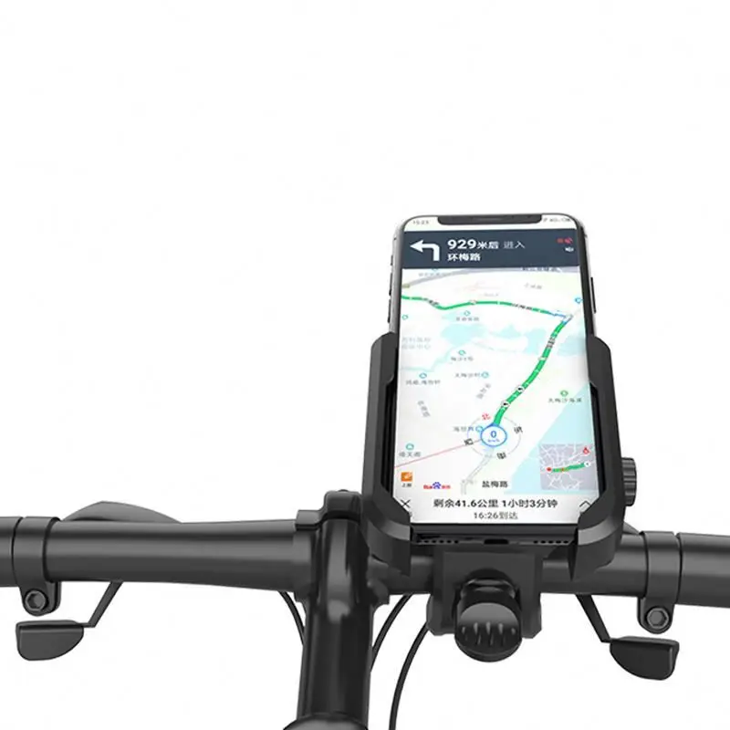 

Non-slip mtb phone stand cycling accessories TOL85 bike stand phone holder, Black