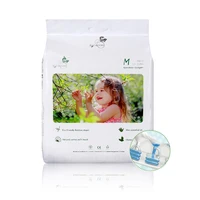 

Suitable use for sensitive skin size M 44 count bamboo baby diaper preventing rashes
