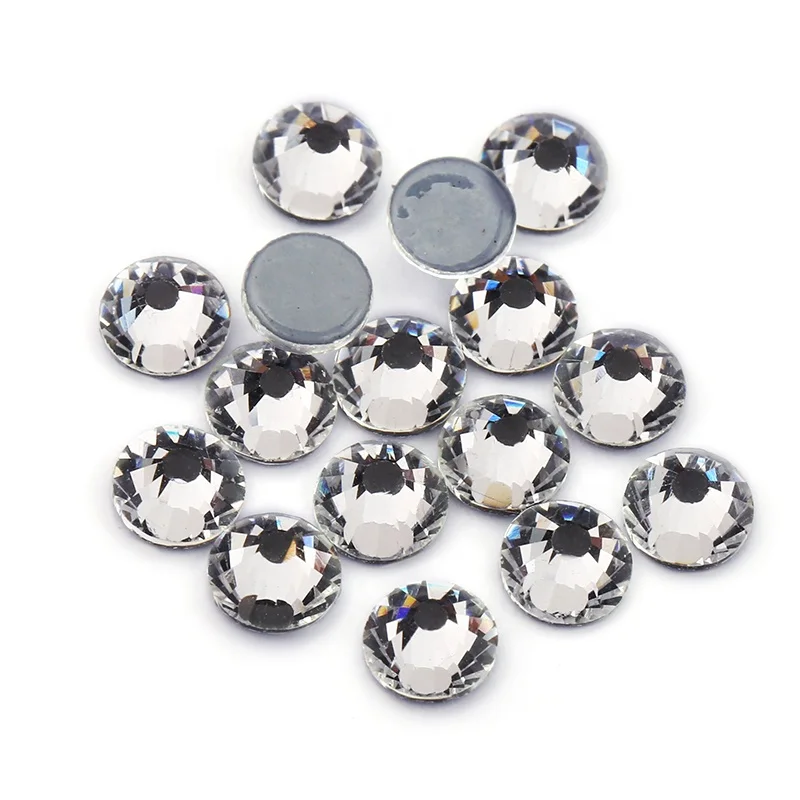 

hot sale crystal hotfix rhinestone for Garment accessories Hotfix Rhinestone wholesale Factory direct sale, Clear