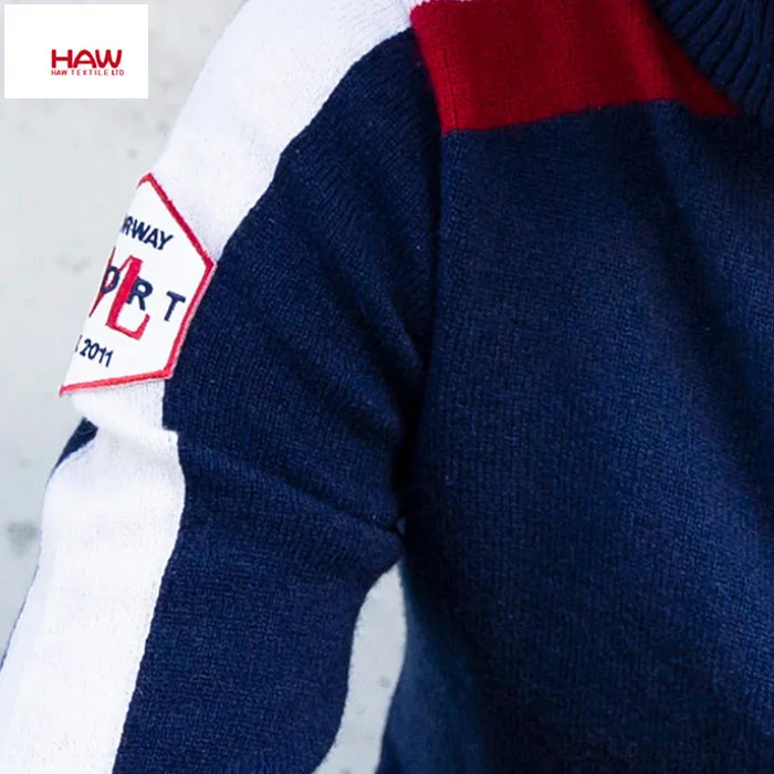 
Wholesale 100% Wool Casual Cool Boys Sweater 