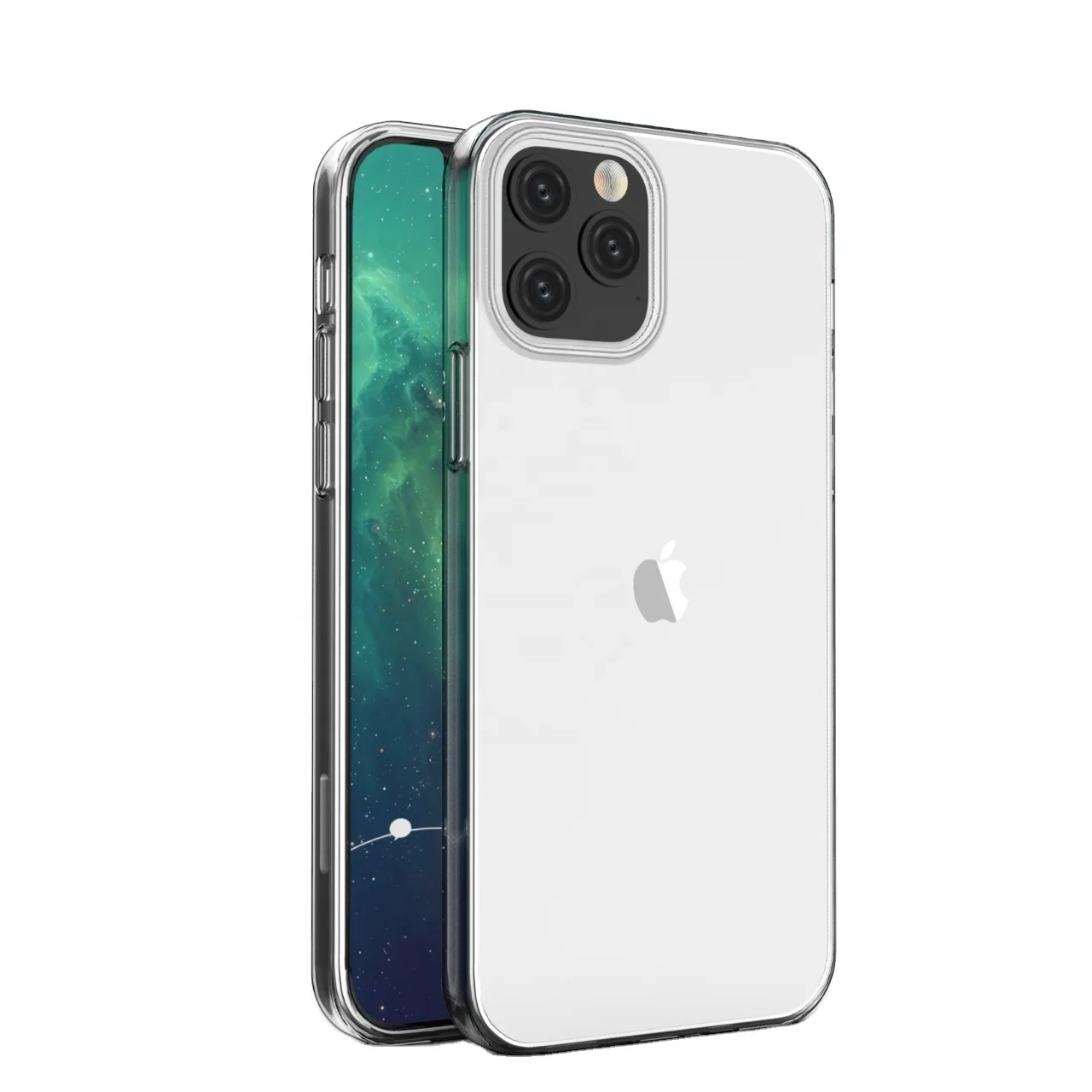 

New Phone Cover For iPhone 12 Max Clear Transparent TPU Phone Case Free Sample Soft TPU Phone Case
