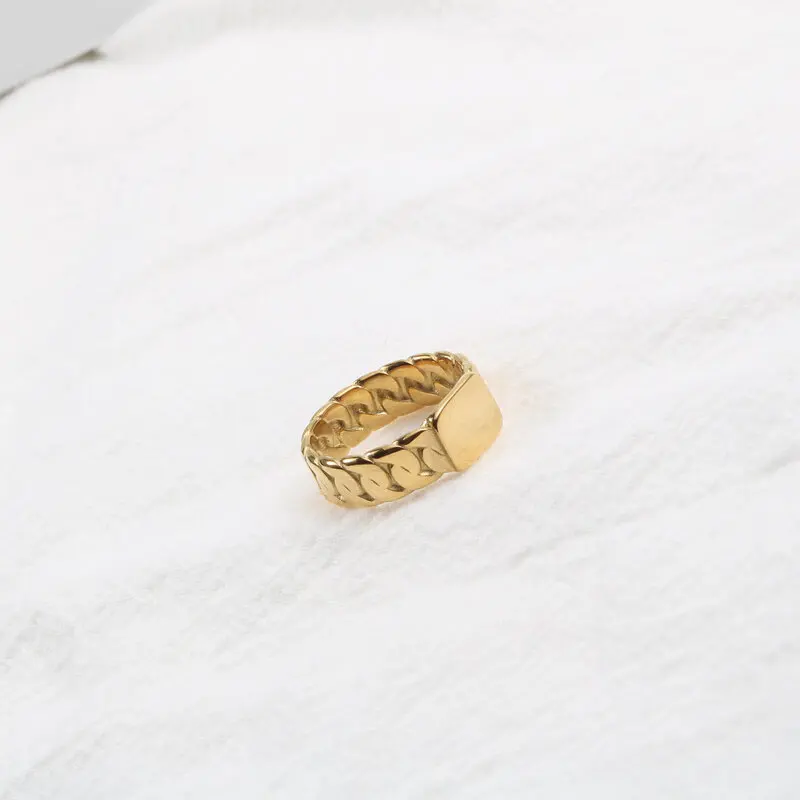 

Popular Trendy Band Stainless Steel Rings Fashion Ring for Wholesale 2021
