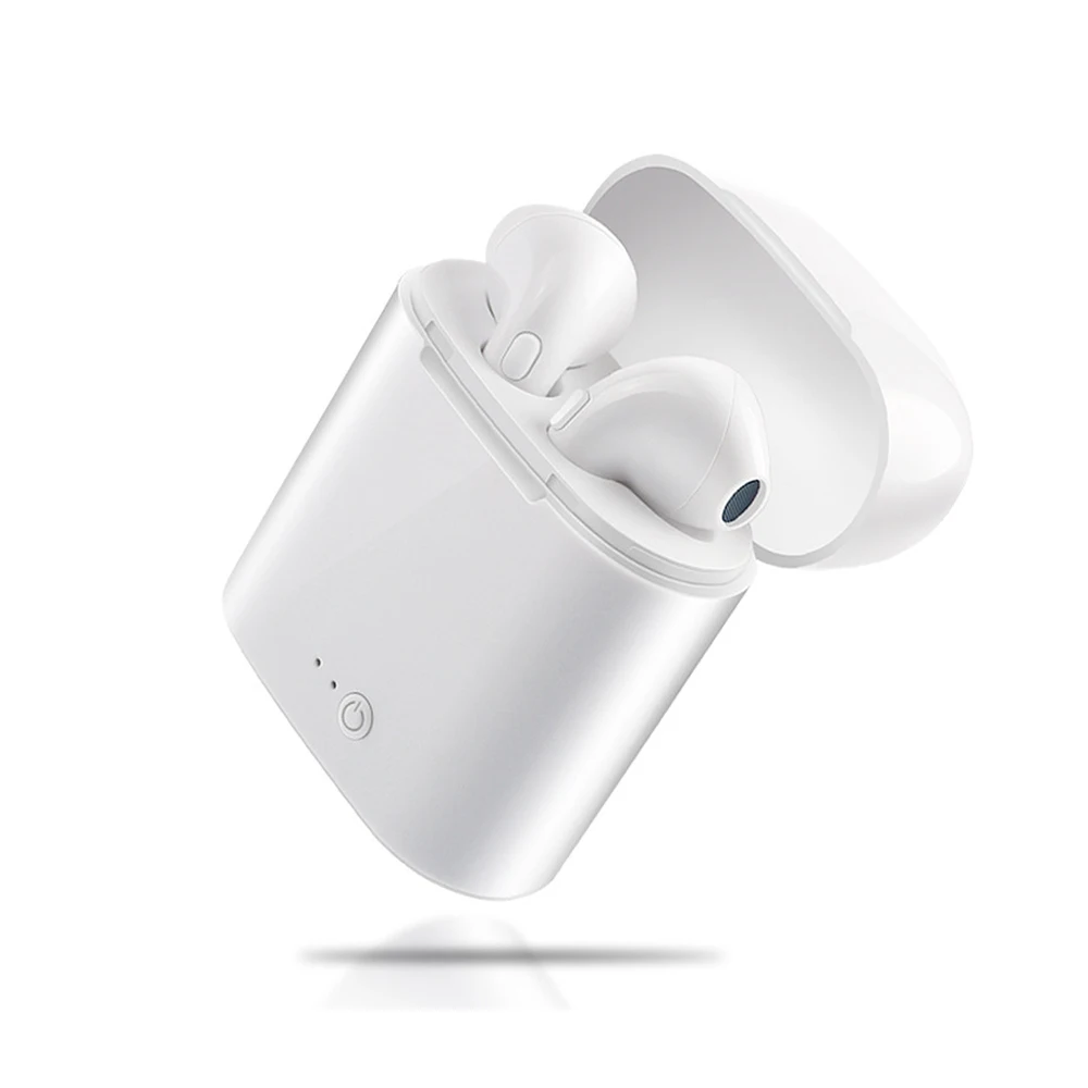 i7/i7s tws /i8/i9/i9s TWS wireless earphone Sports portable music earphones LED wireless stereo headphone auriculares inalambric - ANKUX.COM