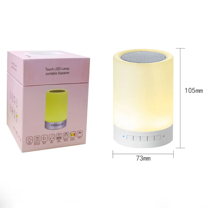 China Factory Direct Portable Smart Down Music Speaker With Light Led - ANKUX.COM