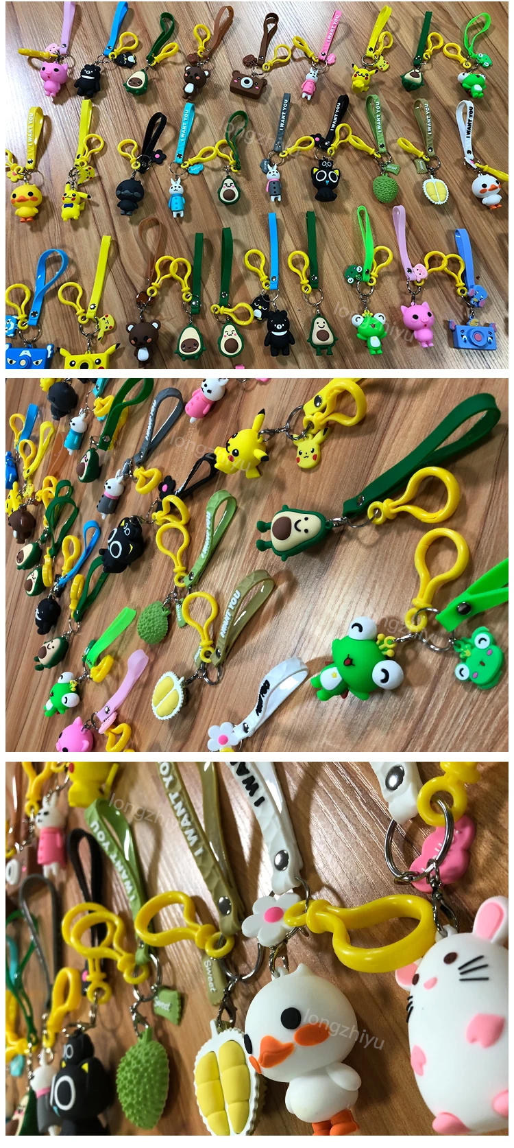 Longzhiyu 14 Years Ribbon Keychain Manufacturer Professional Custom