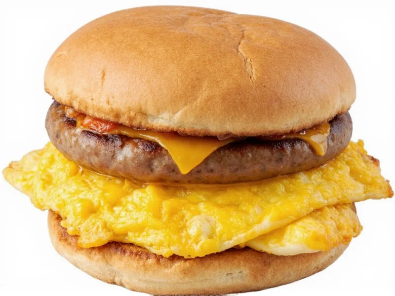 Sausage Egg McMuffin Calories: 480 Per Sandwich (Official Data)