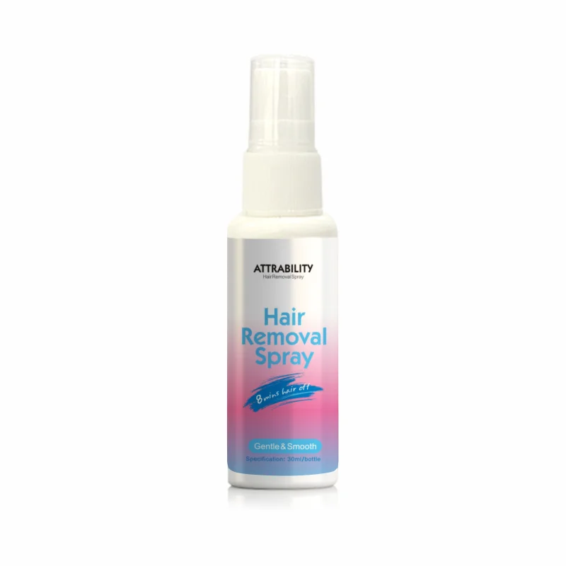 

High Quality 8 Mins Efficiency Natural Permanent Painless Stop Hair Growth Hair Removal Spray