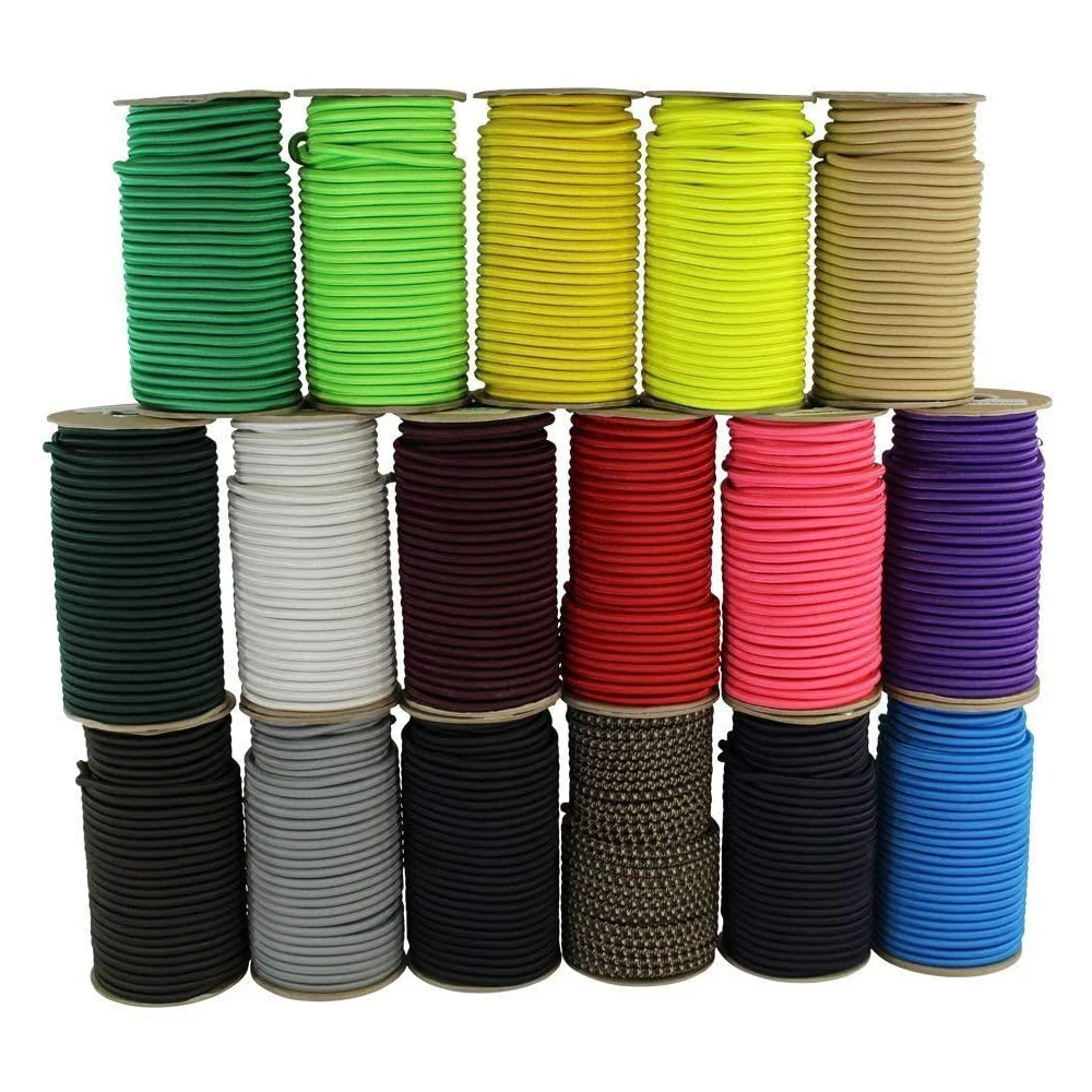 

1mm 1.5mm 2mm 2.5mm 3mm sewing black white round band rope earloop cord stretch knit braided elastic cord string