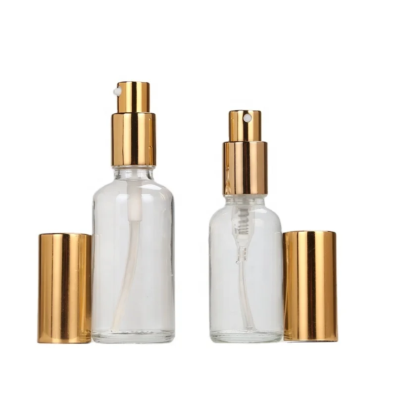 
wholesale 5ml 10ml 15ml 20ml 30ml 50ml 60ml 100ml perfume Spray Glass Bottle with serum toner atomizer dispenser 