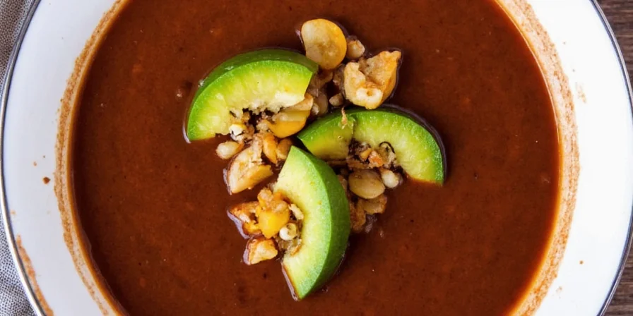 Community celebration with oaxacan mole