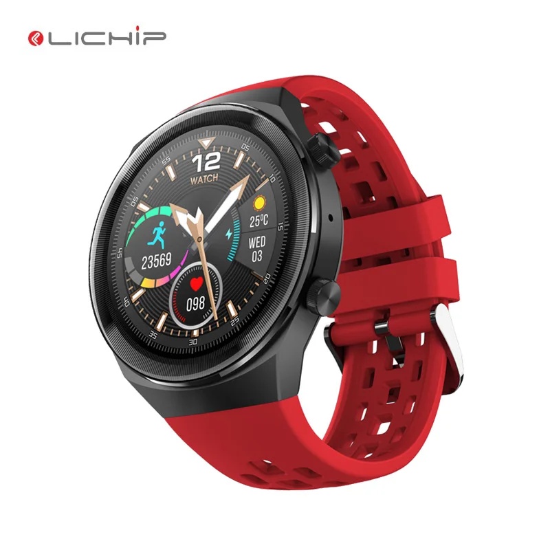 

LICHIP L141 montre smartphone smartwatch phone calls telephone relojes 2021telefone de pulso q8 mt3 mt1para celulares, Black, gold, silver