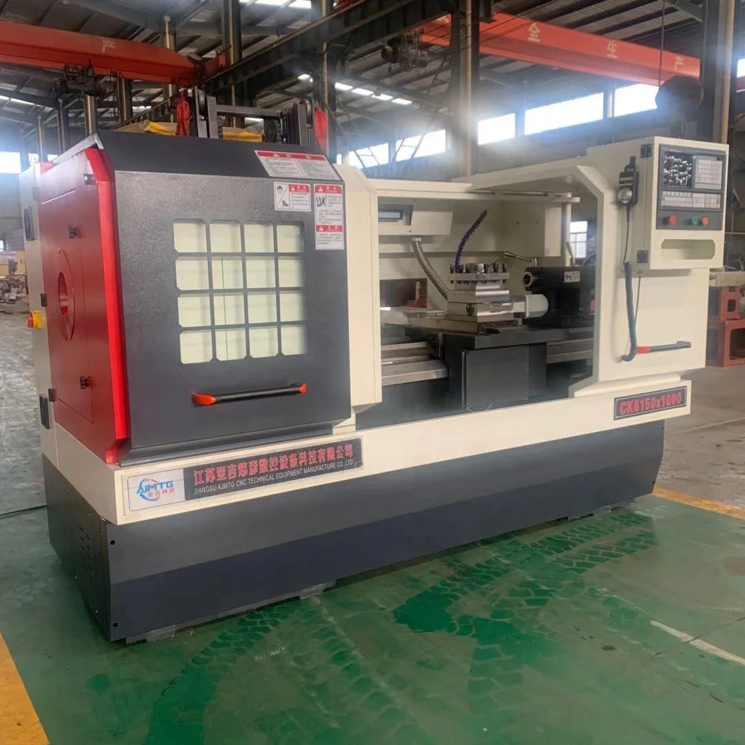 
3-year warranty best-sold senior precision CK6140 high speed Series cnc flat bed lathe machine direct sale 