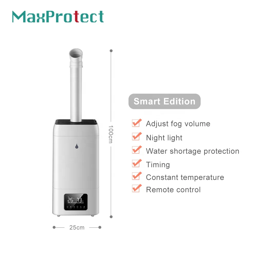 
Ulv Cold Ultrasonic Security The Portable Sterilization Smoke 900W Disinfection Spray Atomizer Fog Machine For Home 