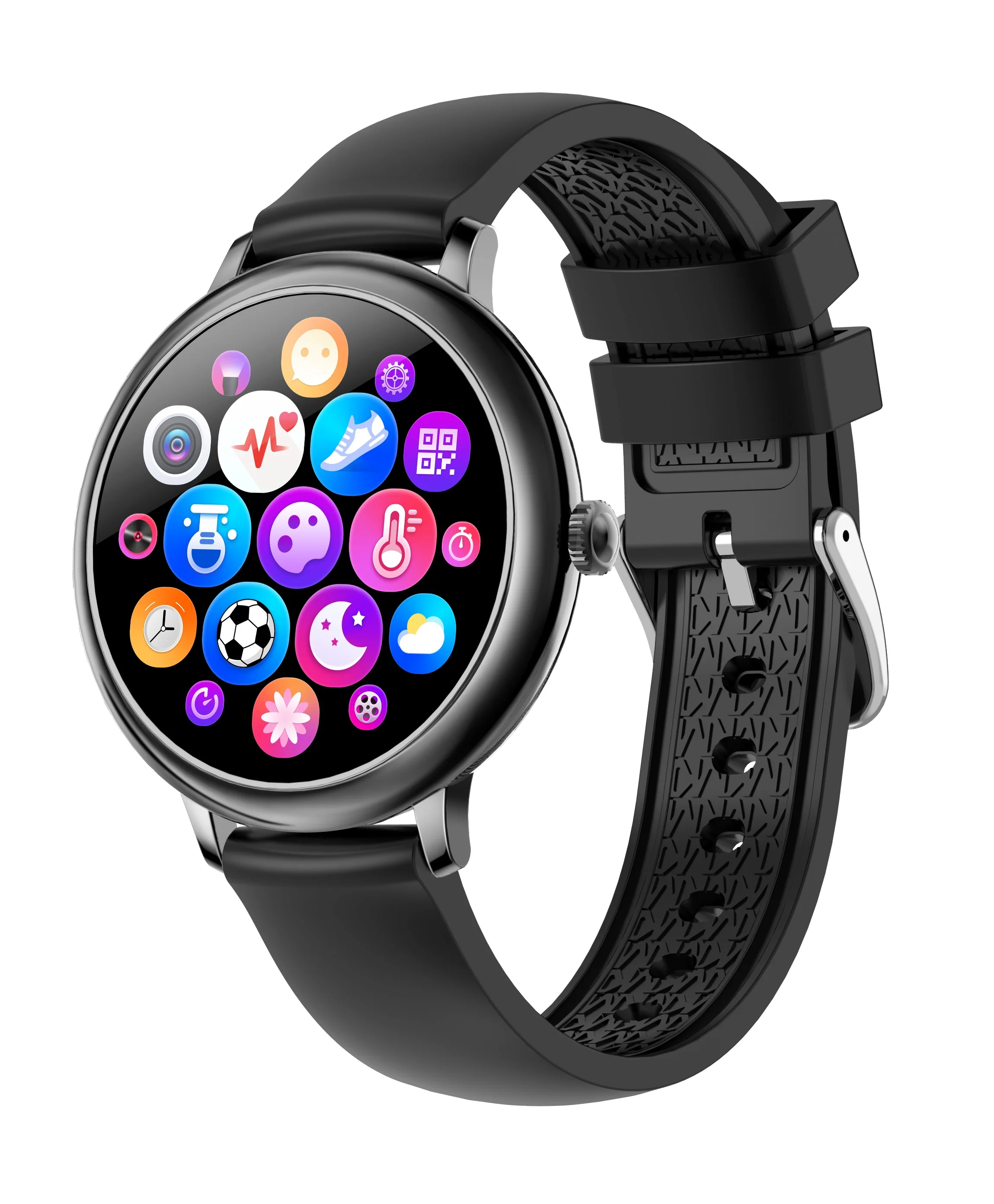 

customized watch to figure BLE gateway positioning fashion watches ladies wrist watch smart health health sleep monitoring smart, Black, grey, pink