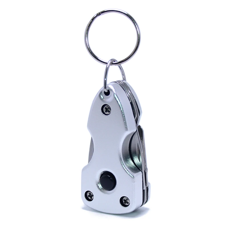 5-in-1 Multifunction Tools Key Chain Ring Outdoor Led Screwdriver Knife ...