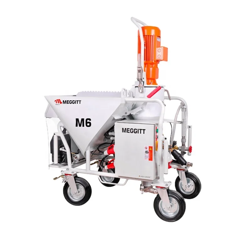 

M6 Wall floor grouting and spraying Automatic Cement Sand Plaster Machine