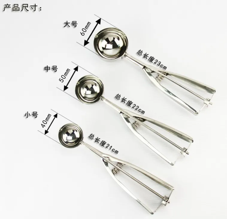 

Ball Scooper Stainless Steel Ice Cream Spoon Ice Cream Spoon