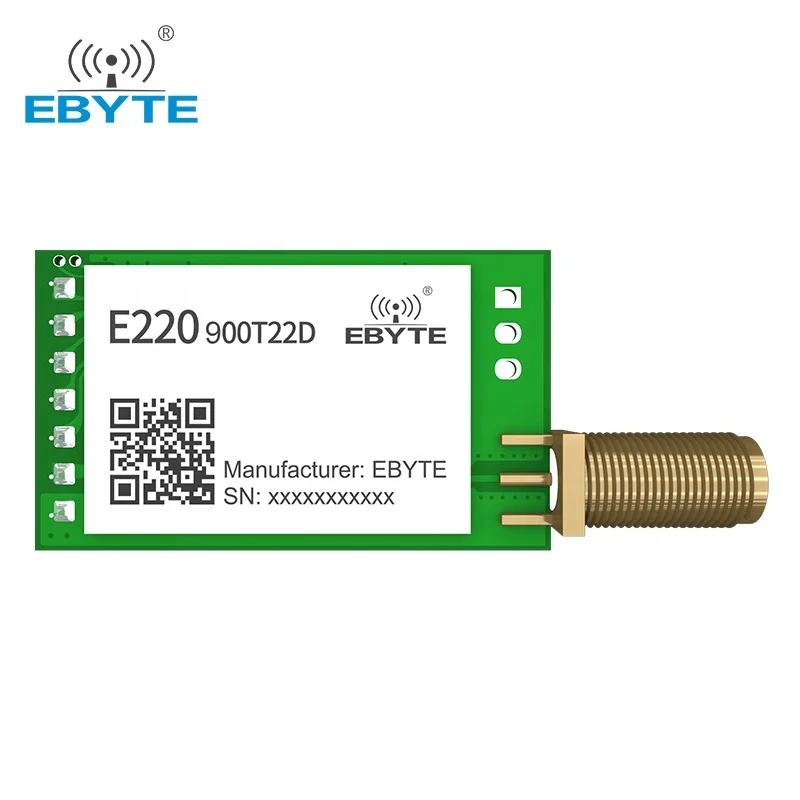 

Ebyte E22-900T22D whole new 22dBm Lora wireless serial port module with customized development services