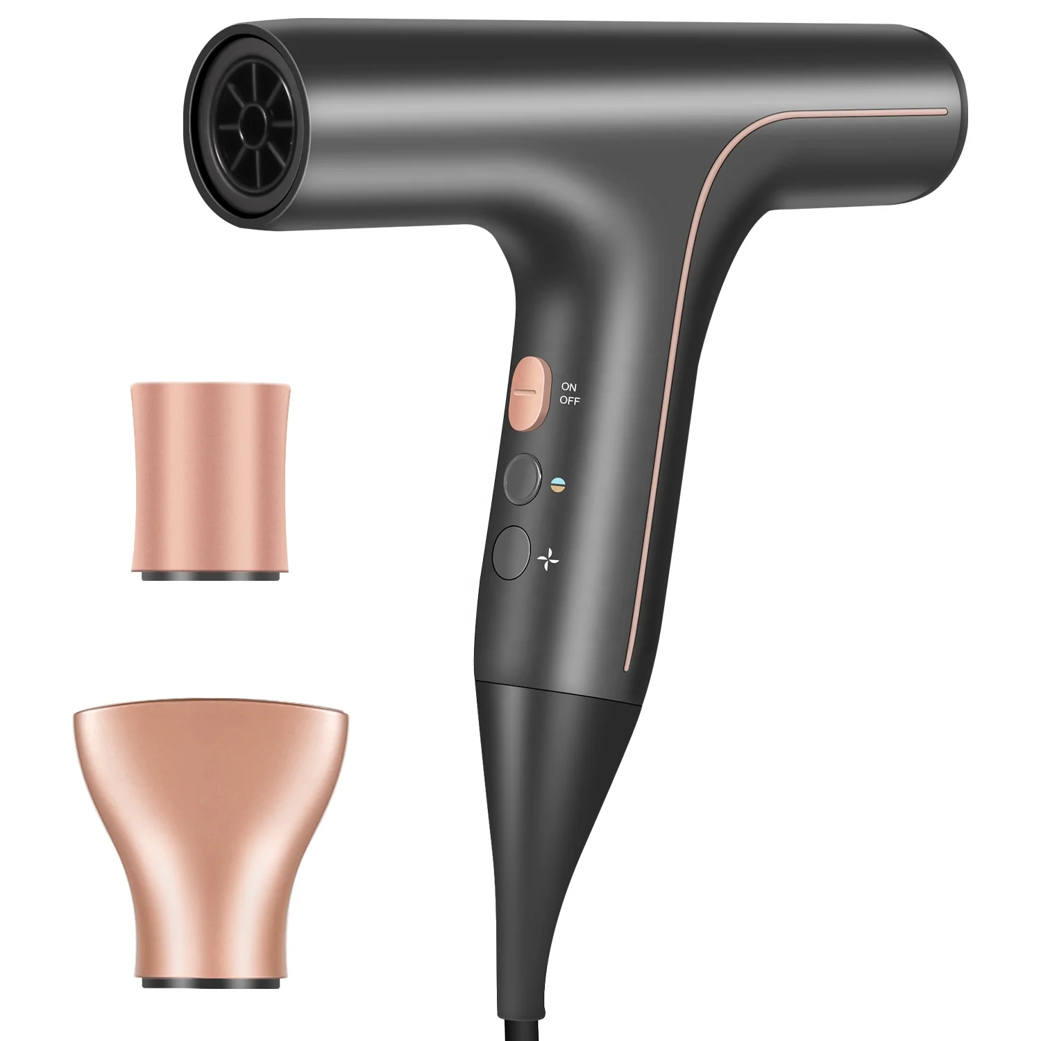 

Lightweight Hair Dryer with Diffuser, Professional Ionic Blow Dryer, Negative-Ion Fast Drying Damage Protection Hairdryer,