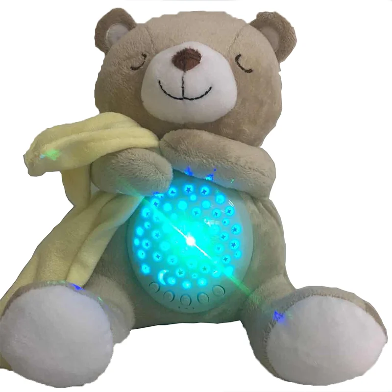 white noise teddy bear