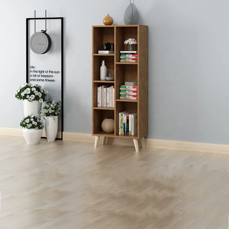 Venta al por mayor estantes de madera con puerta-Compre online los