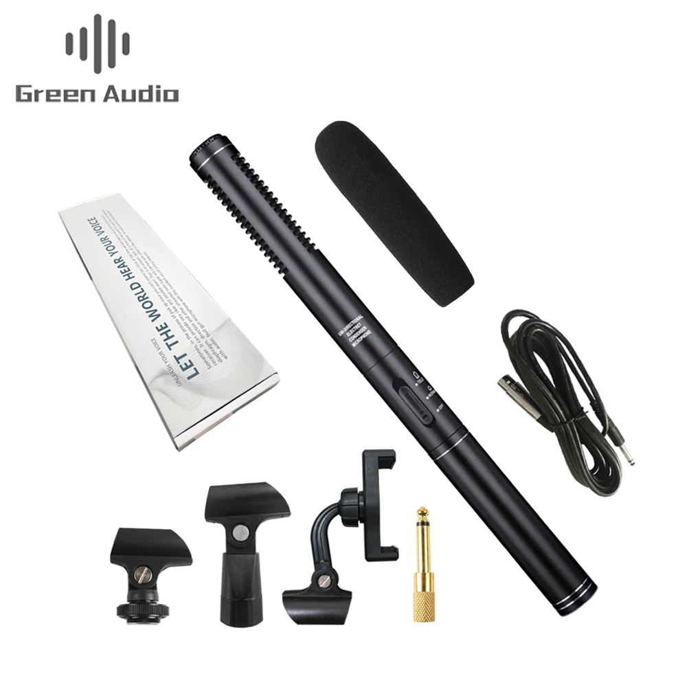 

GAM-CF05 Noise Cancelling Interview Mobile Record Handheld microphone, Black