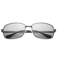 

Aviation Driver Photochromic Sunglasses Men Polarized Chameleon Glasses Male Change Color TAC UV400 Male Driving Shades