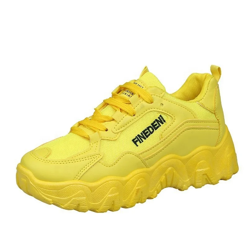

Spring new plus size fluorescent color old shoes cool girl must-have trendy products in Europe and America plus size wholesale, Yellow,green,orange