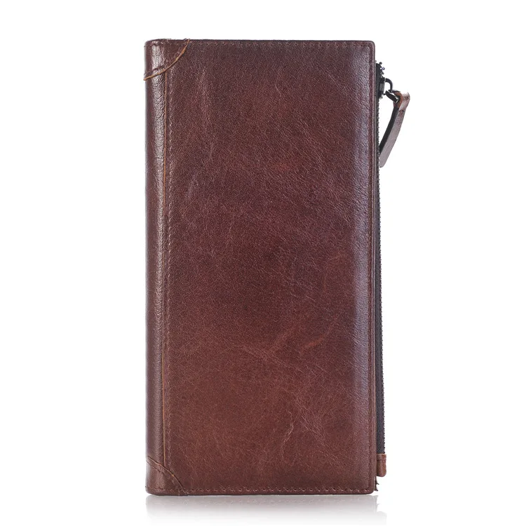 

Qetesh Hot Sell Slim Thin Leather Blocking Credit Card Bifold Clutch Wallets For Women