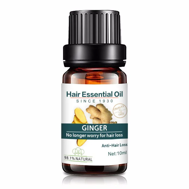 

Natural Hair Growth Thicker Hair Loss Treatment Ginger Hair growth Serum