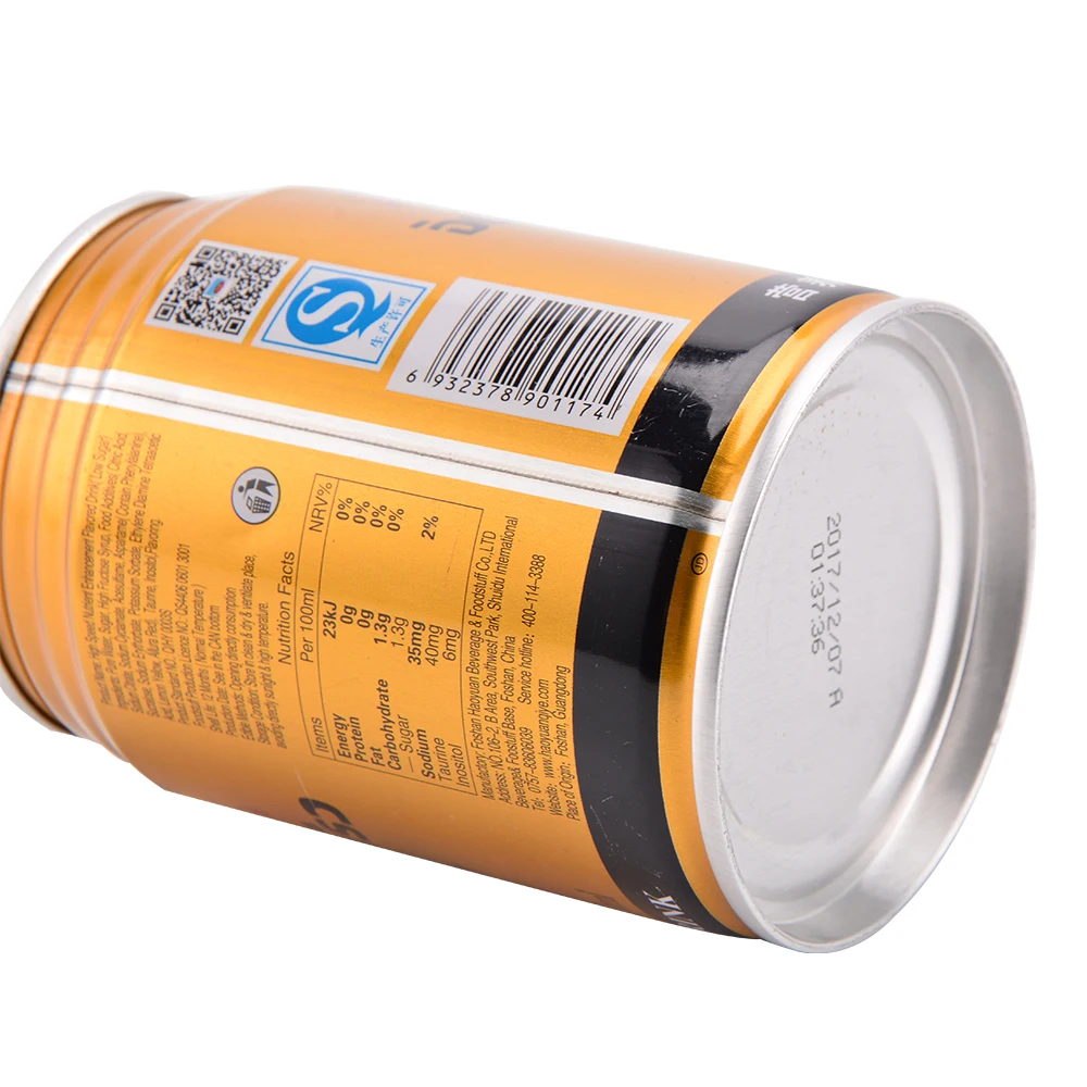 
250ml OEM Brand Canned Red Dragon Energy Drink 