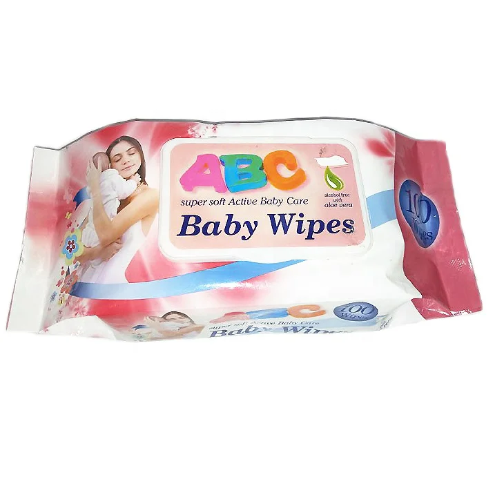 

Wholesales ABC Cleaning 100 PCS Baby Wet Wipes