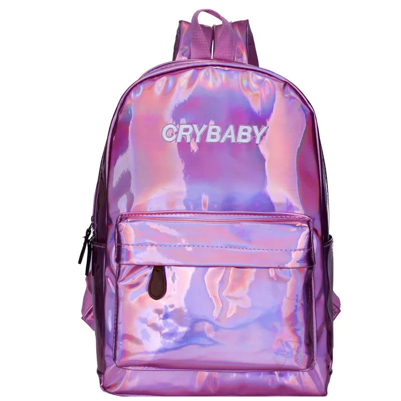 

Large Capacity Travel Bag Laser Bagpack Holographic Backpack School Backpack for Girls Rucksack