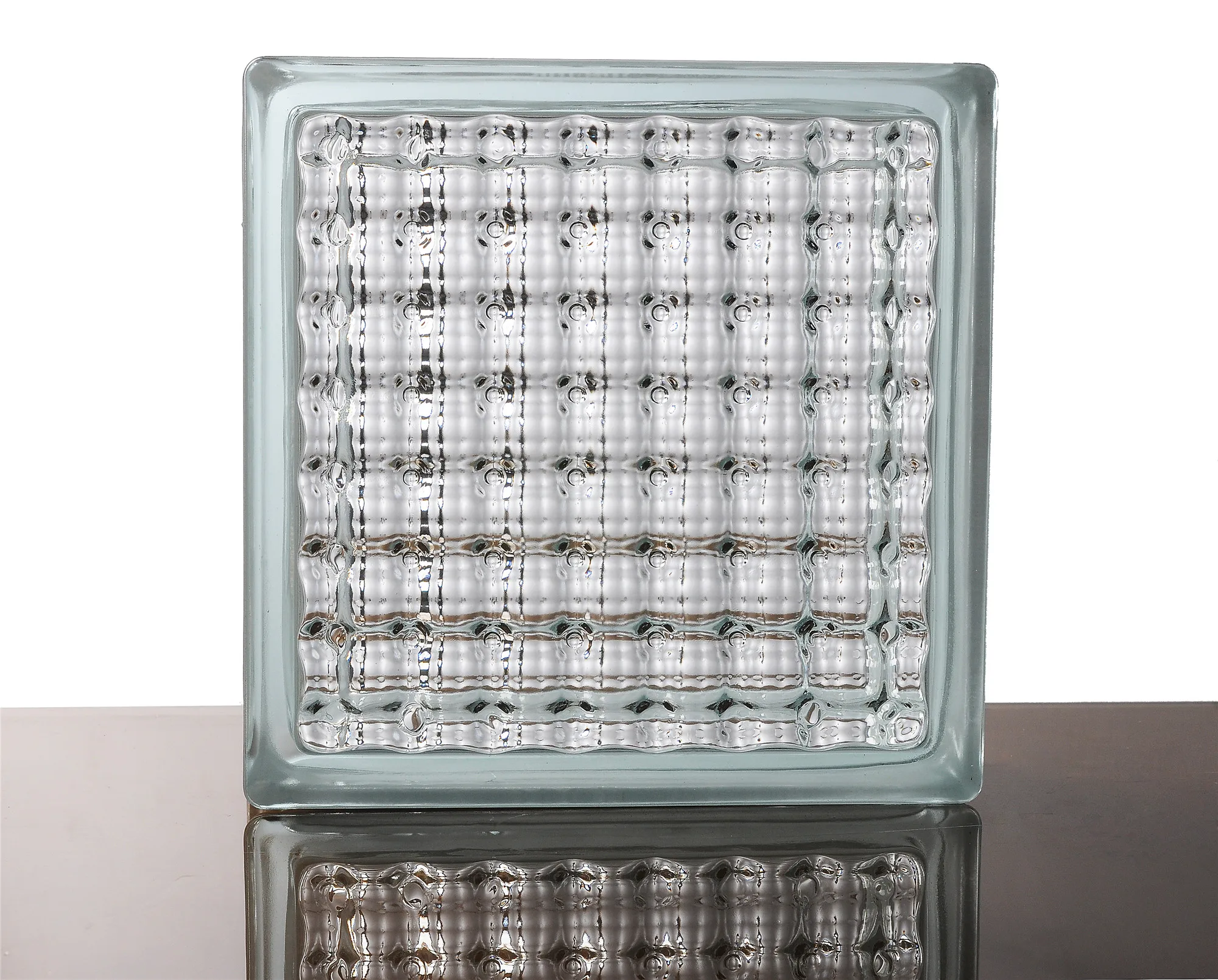 Fashion Style Clear And Colored Glass Block For Interior Decoration