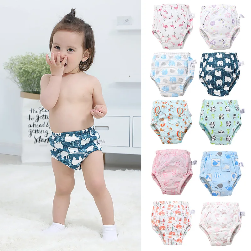 

High quality reusable toddler potty cotton training pants soccer training pants, Customer's request