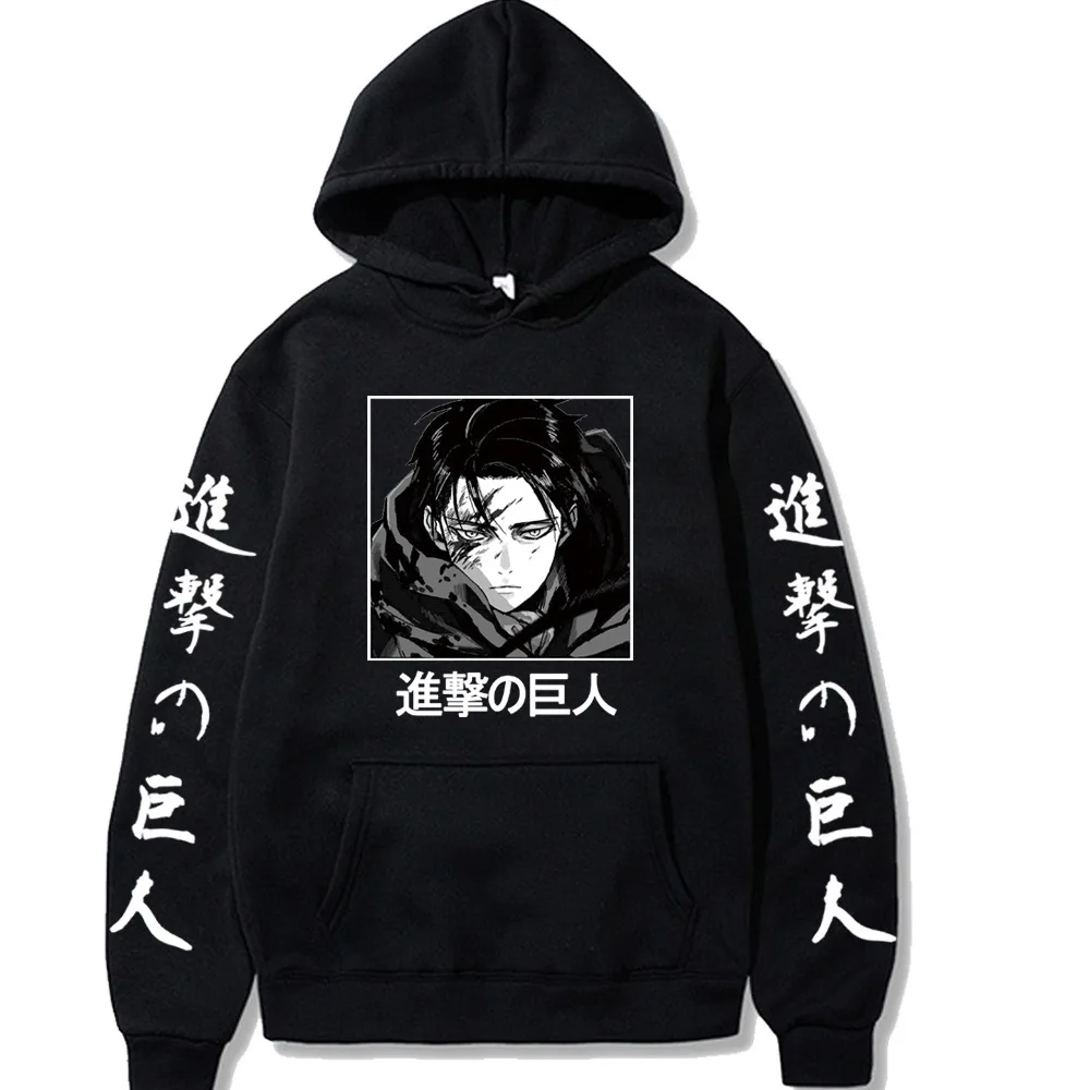 

Hot-selling Attack On Titan Anime Hoodie Hooded Sweater Women's Men's Unisex Casual Loose Pullover Spring Clothes