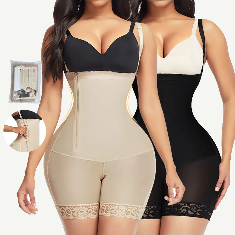 

HEXIN Wholesale Body Shaper Postoperative size zipper Seamless Butt Lifter Slimming Women Waist Trainers Body Shaper shapewear