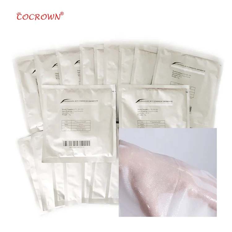 

2022 Anti Freeze Membrane Cryolipolysis Pad 27*30Cm 70G Lz Anti Freezing Membrane for cryolipolysis