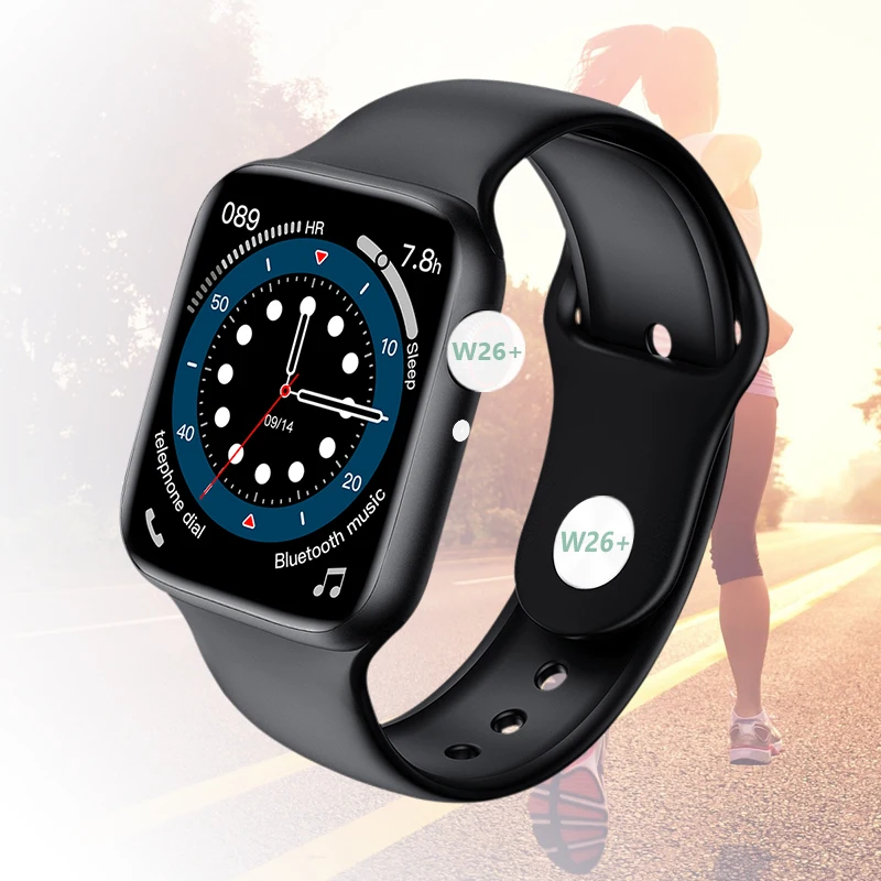 

2021 Original iwo W26plus Smat Watch W26 + Reloj smartwatch W26 plus Series6 W26+