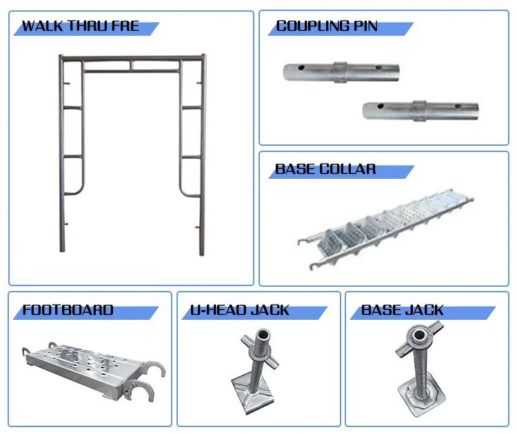 6'7" Walkthru Scaffold Frame A Arch Frame Scaffolding 42 Inches System