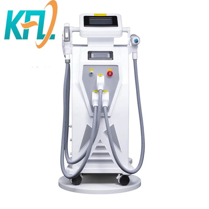 

Hottest 3 in 1 elight ipl opt rf nd Yag Laser Tattoo removal/laser hair removal machine