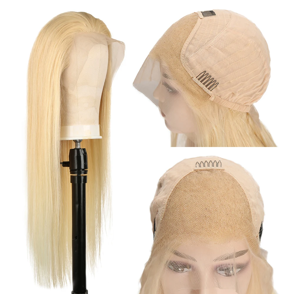 

Free Shipping Straight Lace Wig Brazilian Human Hair Wig Lace Wigs 100% Virgin Human Hair